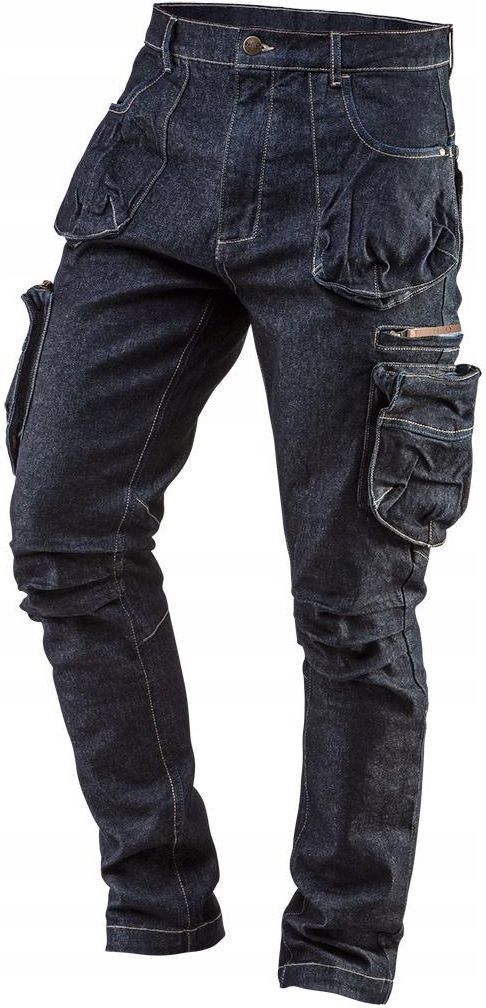 Spodnie Robocze Neo Jeans Stretch 5 Kieszeni S - zdjęcie 5 Spodnie Robocze Neo Jeans Stretch 5 Kieszeni S