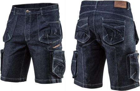 Krótkie Spodenki Neo Jeans Stretch 5 Kieszeni L