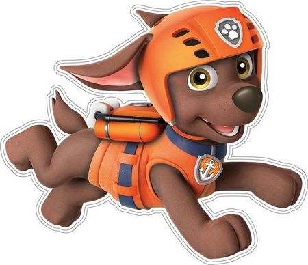 Nickelodeon Dekoracja Ścienna Psi Patrol Zuma