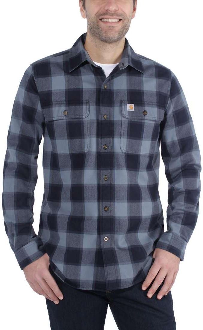 Hubbard slim shop fit flannel shirt