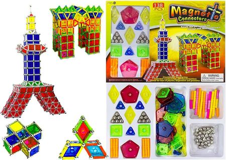 Lean Toys Klocki Magnetyczne Magnastix Panele