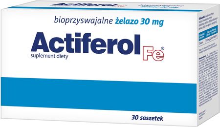 Actiferol Fe 30 mg 30 saszetek