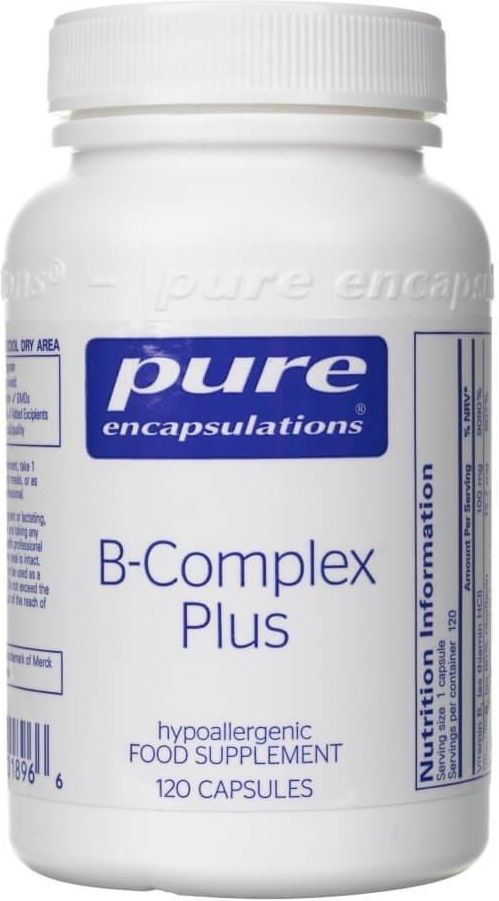 Pure Encapsulations B-Complex Plus 120 Kaps - Opinie I Ceny Na Ceneo.pl