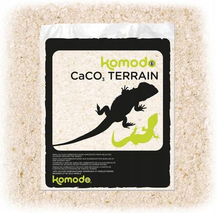 Komodo CACO3 Sand White - Jadalny Piasek Dla Gadów