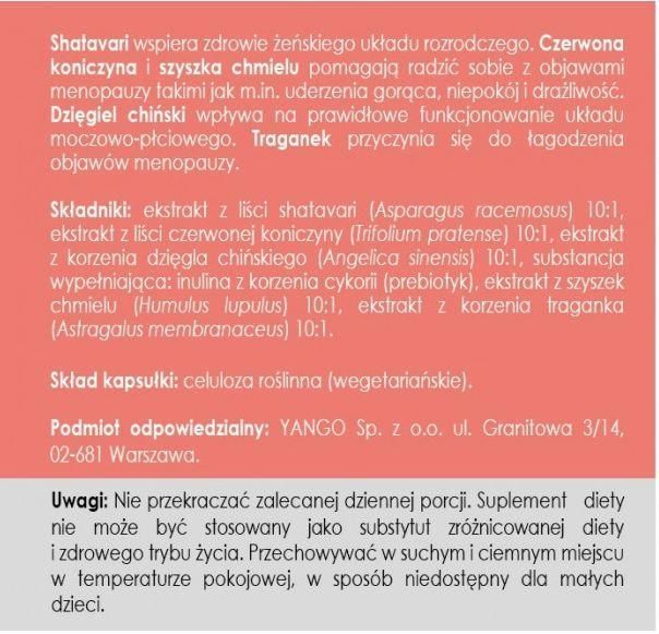 Panaseus Menopauza 50 Kaps Opinie I Ceny Na Ceneo Pl