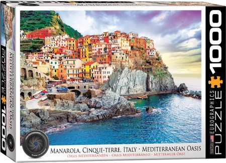 Eurographics Puzzle Manarola Cinque Terre Włochy 1000El.