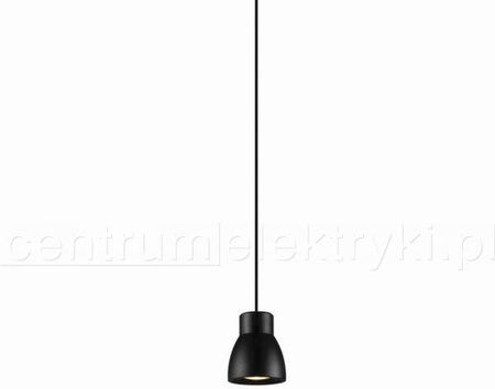 Elkim Lampa Wisząca Led Bell/Z 210B 5W 430Lm 4000K Czarna (521002103)