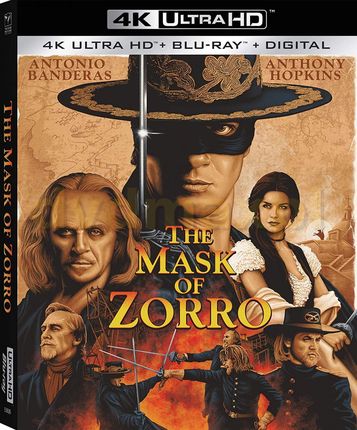 Maska Zorro (Blu-Ray 4K) + (Blu-Ray)