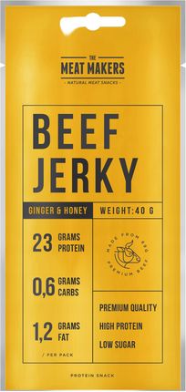 Suszona wołowina - Beef Ginger & Honey 40 g