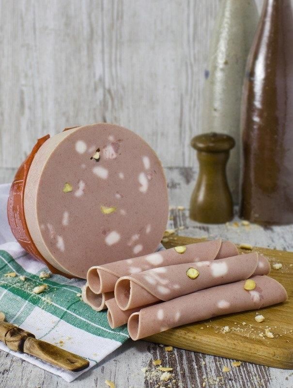 Mortadella Bollo mortadela z pistacjami 0,200 kg Ceny i opinie Ceneo.pl