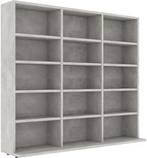 vidaXL Szafka Na Płyty Cd Betonowa Szarość 102X16X89 5 Cm