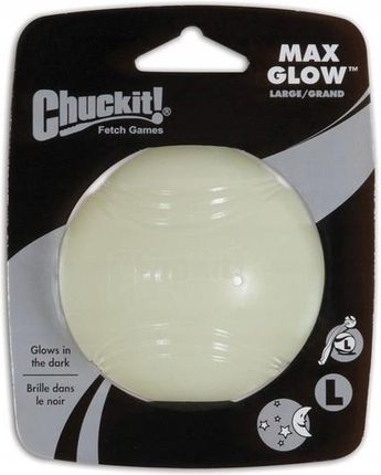 Chuckit  Max Glow Ball Piłka dla psa świecąca L