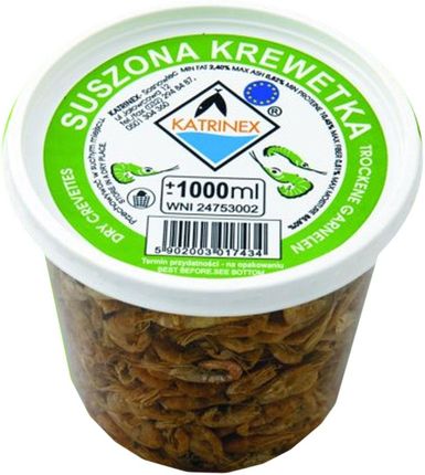 Katrinex Krewetka suszona 1000ml - pokarm suszony