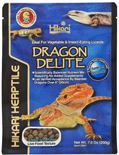 Hikari Dragon Delite 200G Pokarm Dlagadów - Pokarm dla zwierząt terrarystycznych