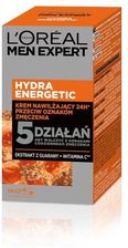 L'Oreal Men Expert Hydra Energetic 25+ Krem Nawilżający Przeciw Oznakom Zmęczenia 50Ml - najlepsze Męskie kosmetyki do pielęgnacji twarzy