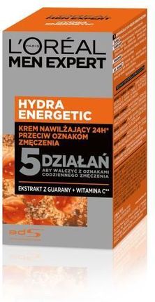 L'Oreal Men Expert Hydra Energetic krem nawilżający przeciw oznakom zmęczenia 50 ml