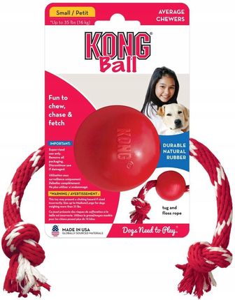 Kong Ball w/Rope S piłka 16 kg