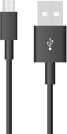 V-tac VT-5301 Przewód Micro USB 1M Czarny Seria Pearl (SKU8481)