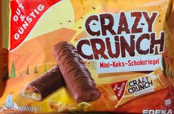 Zdjęcie G&g Crazy Crunch Niemieckie Mini Batony 400g - Inowrocław