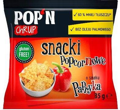 Sante Pop'n Chrup Snacki Popcornowe Papryka 35G