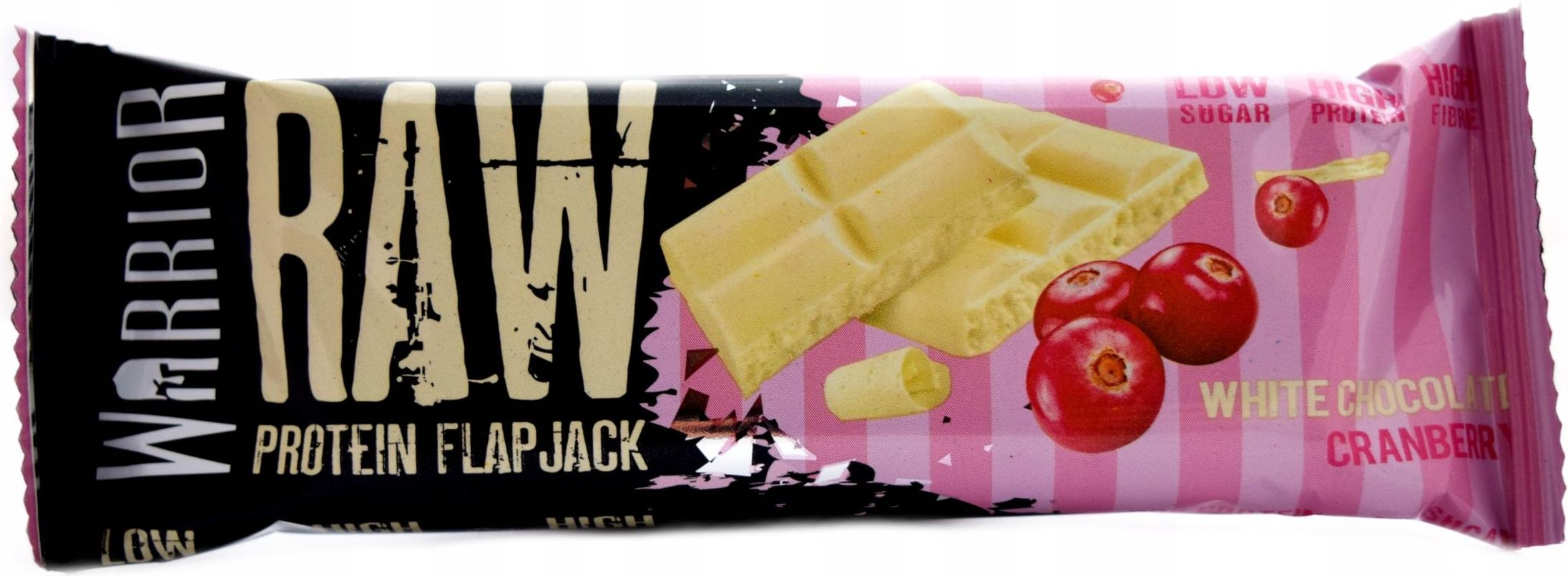 Warrior Raw Protein Flapjack 75g High Fibre Bar Ceny I Opinie Ceneo Pl