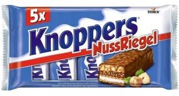 Knoppers NussRiegel 5 x 40 G = 200 G Niemieckie