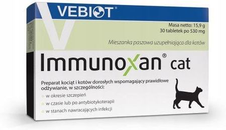 Vebiot Immunoxan cat 30 tabletek