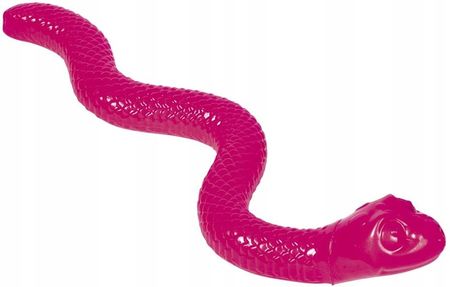 Gumowy wąż na samokołyki dla psa różowy
