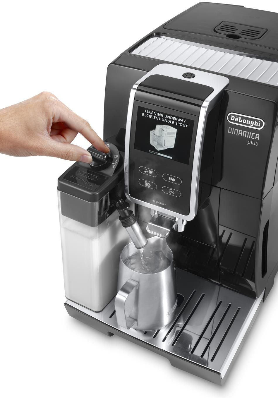 Delonghi Ecam 370.85.b Dinamica Plus Test De'Longhi DINAMICA PLUS ECAM 370.85.B - Opinie i ceny na Ceneo.pl