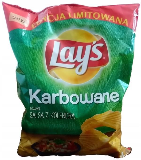 Lay's Lays Chipsy Limitowana Salsa Z Kolendrą 300g - Ceny i opinie ...