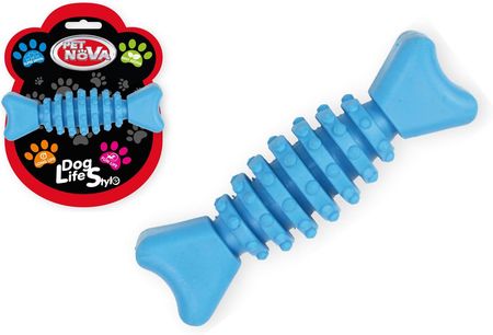Zabawka z gumy termoplastycz Tpr-superdentbone-bl