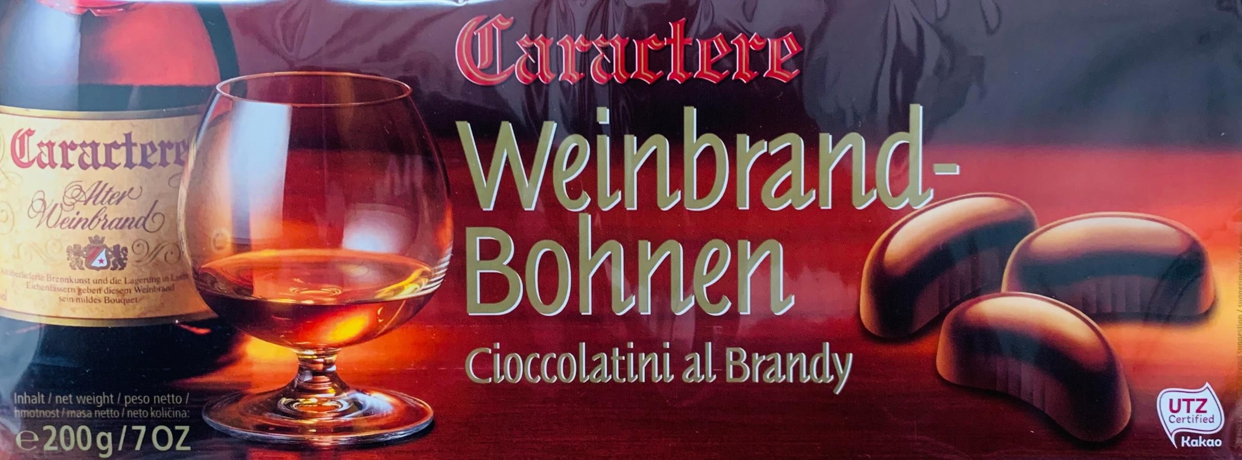 Weinbrand Niemieckie Bombonierki Z Brandy 200G Ceny i opinie