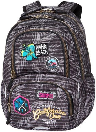 Coolpack Plecak szkolny Spiner Termic Badges Girls Grey 80301CP C01155