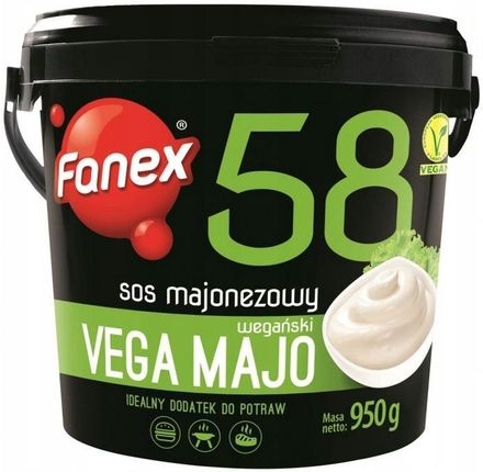 VegaMajo - majonezowy sos wegański Fanex 950g