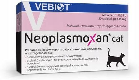 Vebiot Neoplasmoxan cat 30 tabletek - zdjęcie 2