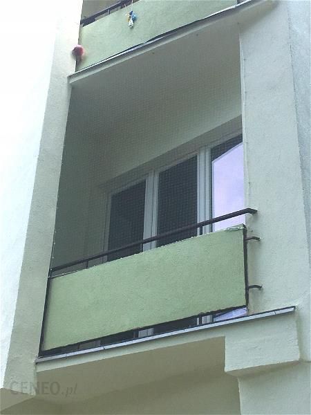 niewidoczna siatka na balkon