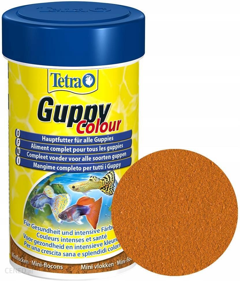Tetra Guppy Colour 100ml pokarm dla gupików - Ceny i opinie 