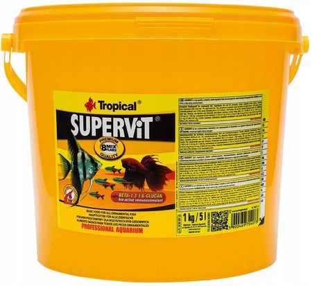 Tropical Supervit 5L/1kg Pokarm Ogólny W Płatkach
