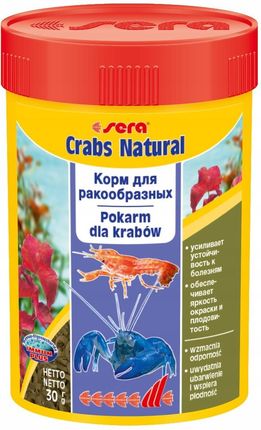 Sera Crabs Natural 100ml Pokarm Dla Raków Krabów