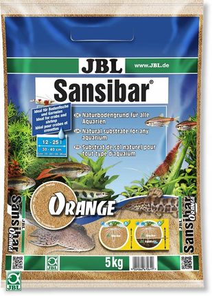 Jbl Podłoże Sansibar Orange piasek 5kg