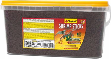 Tropical Shrimp Sticks 3L/1,65kg Pokarm Krewetki