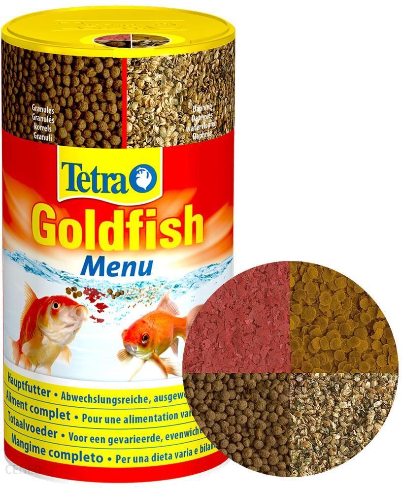 Tetra Goldfish Menu 250ml 4 pokarmy w 1 - Ceny i opinie 