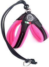 Zdjęcie Szelki dla kota Tre Ponti 34-44cm miękkie różowe 2 - Lędziny