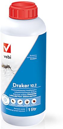 Draker 10.2 środek na muchy komary kleszcze 1L