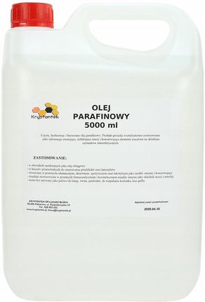 Olej Parafinowy 5L Czysta Ciekła Parafina Smar