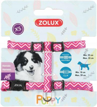 Zolux Szelki Puppy Pixie dla szczeniąt Xs różowe