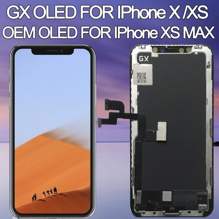 AliExpress  Klasa dla iPhone X OLED wyświetlacz LCD GX dla IPhone XS max AMOLED ekran dotykowy oled dla