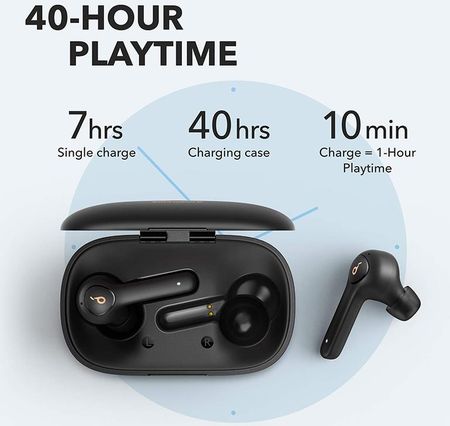 Słuchawki Soundcore Life P2 czarne - Opinie i ceny na Ceneo.pl