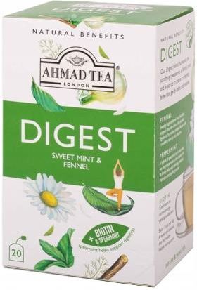 Ahmad Tea Natural Benefits Trawienie 20 saszetek