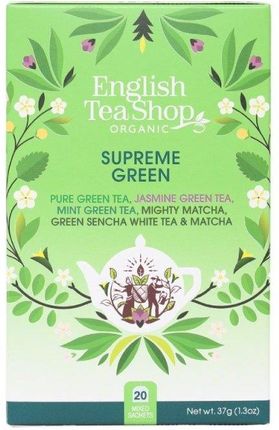 Zestaw Supreme Green tea herbat english tea shop